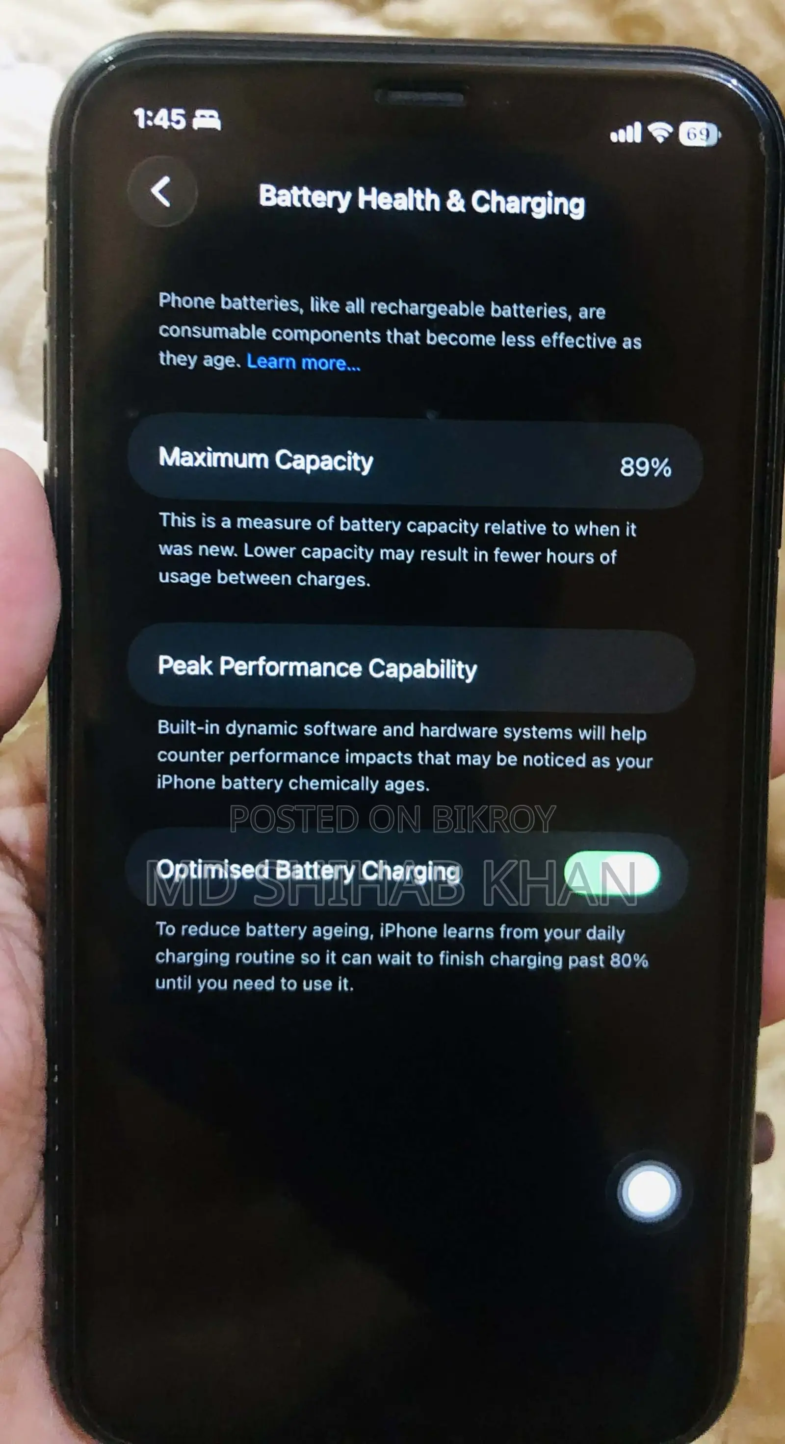 Apple iPhone 11 64 GB Black