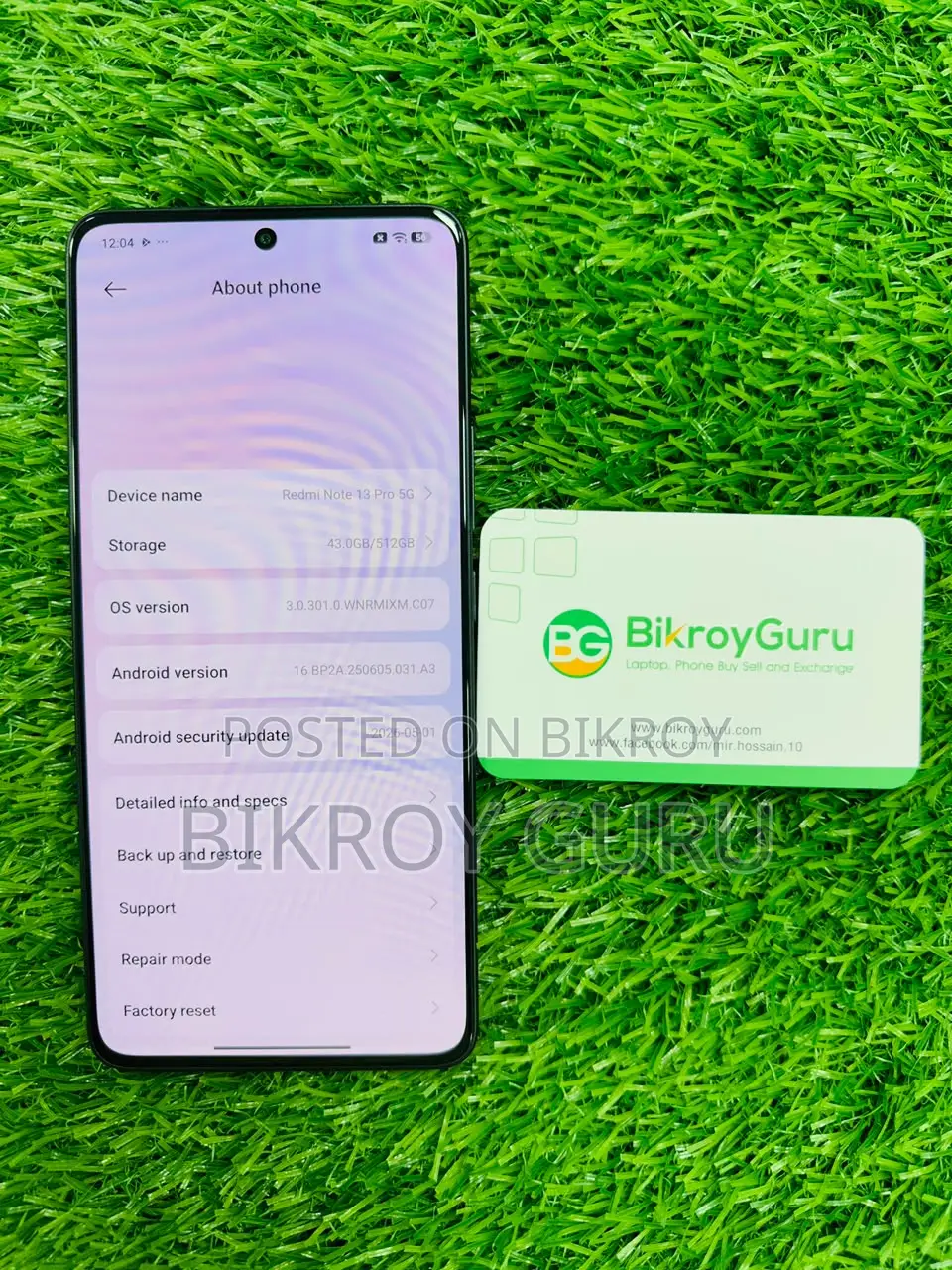 Xiaomi Redmi Note 13 Pro 5G 512 GB Black
