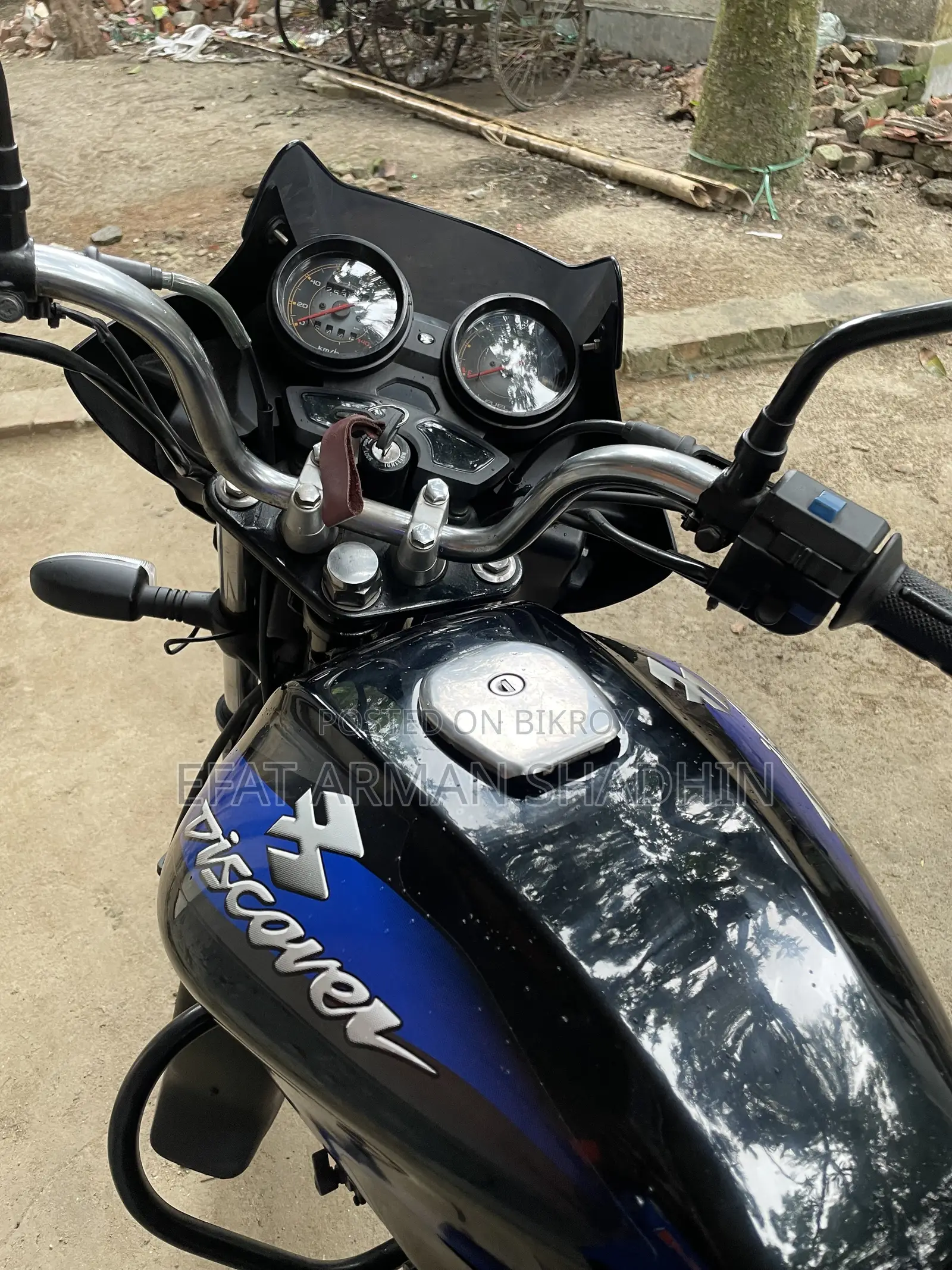 Bajaj Discover 125 2017 Black