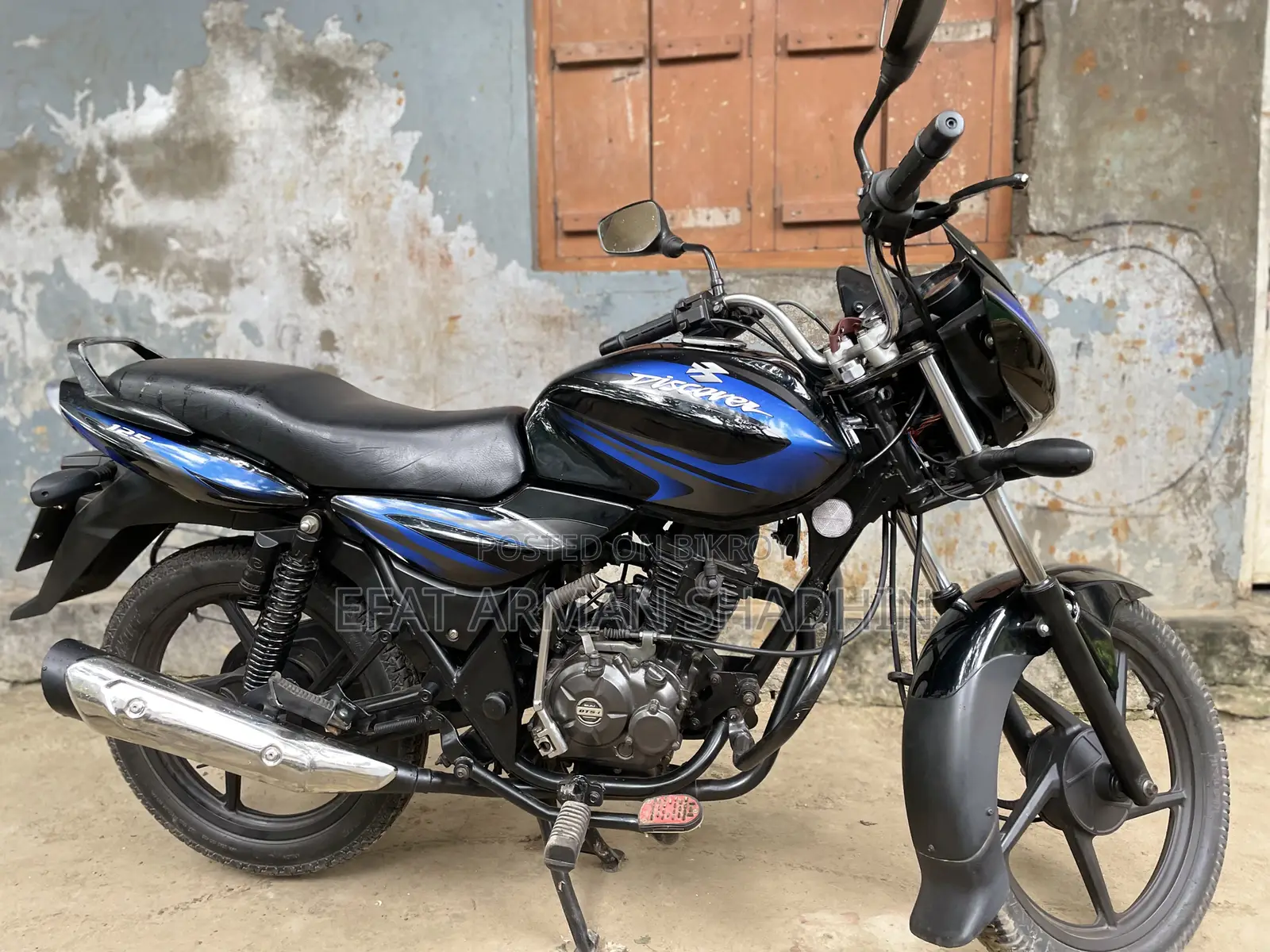 Bajaj Discover 125 2017 Black