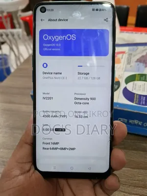 OnePlus Nord CE 2 5G 128 GB Blue
