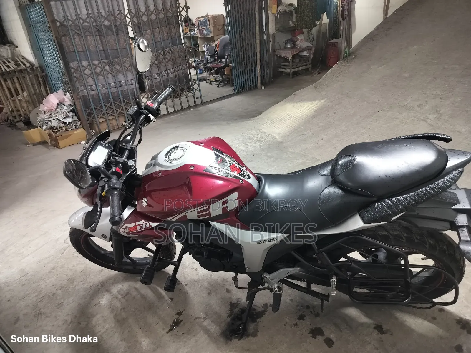 Suzuki Gixxer Monotone 2020 Red