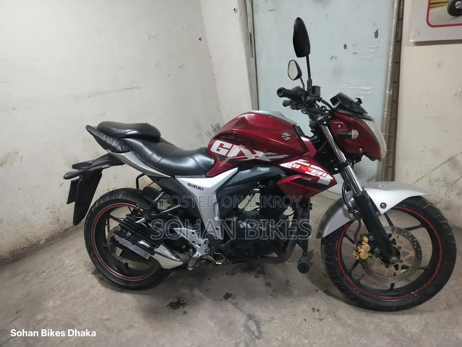 Suzuki Gixxer Monotone 2020 Red