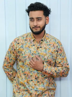 Digital Print Cotton Shirt