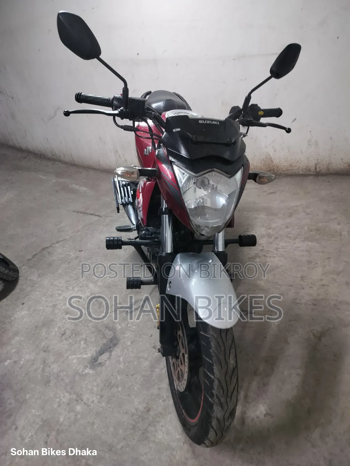 Suzuki Gixxer Monotone 2020 Red