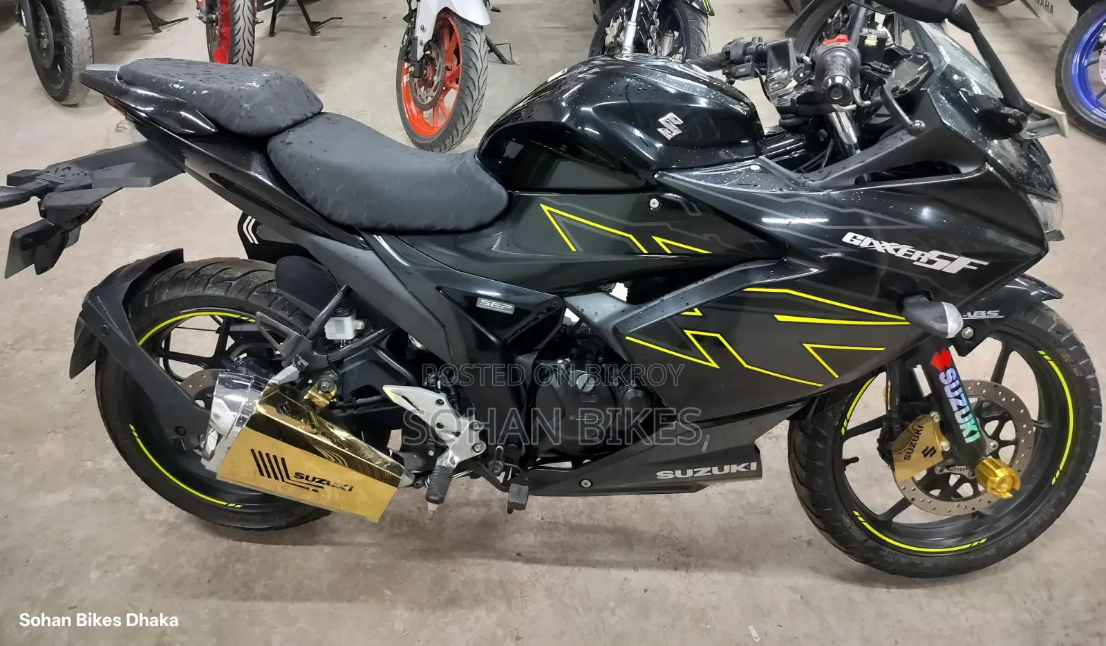 Suzuki Gixxer SF FI 2025 Black