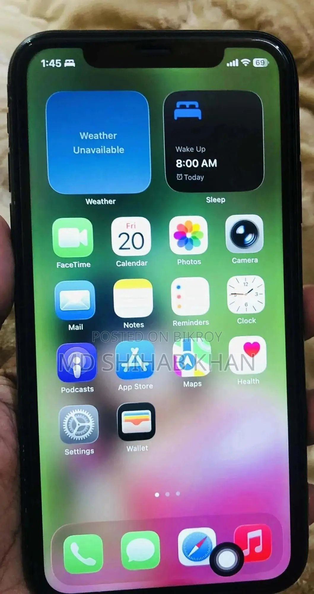 Apple iPhone 11 64 GB Black