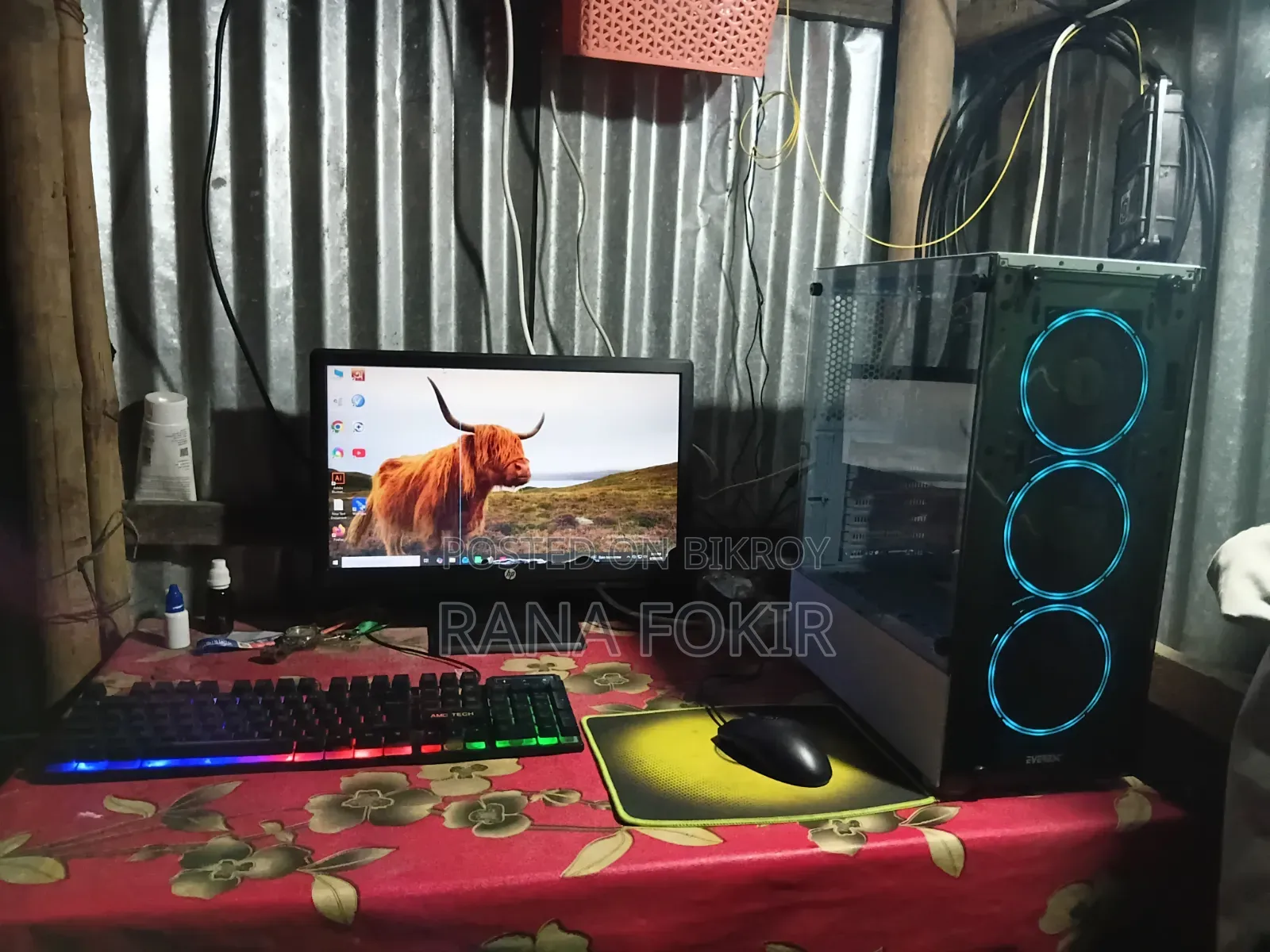 Desktop Computer MSI 4GB Intel Core I3 SSD 128GB