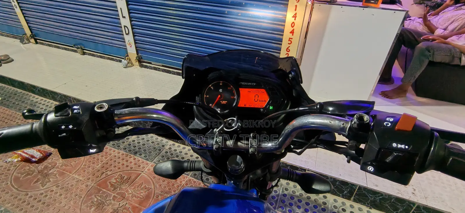 Bajaj Discover 110 2019 Blue