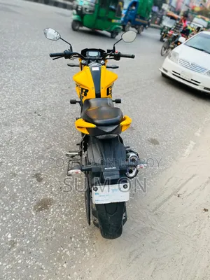 নতুন সুজুকি জিক্সার মনোটোন ২০২৪ ইয়েলো