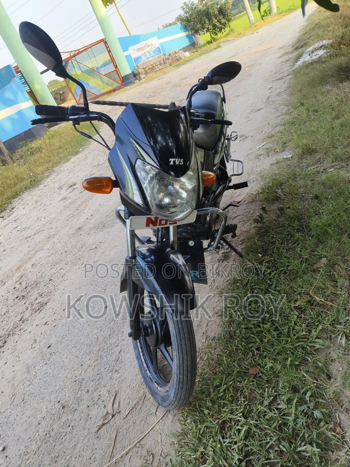 TVS Metro 2016 Green