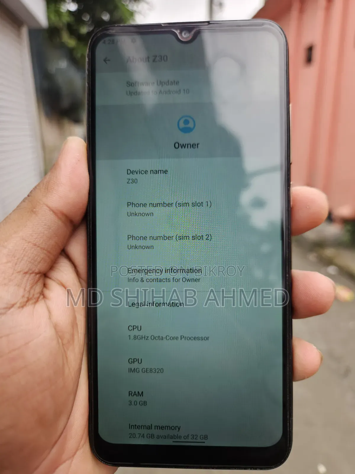 Symphony Z30 32 GB Blue