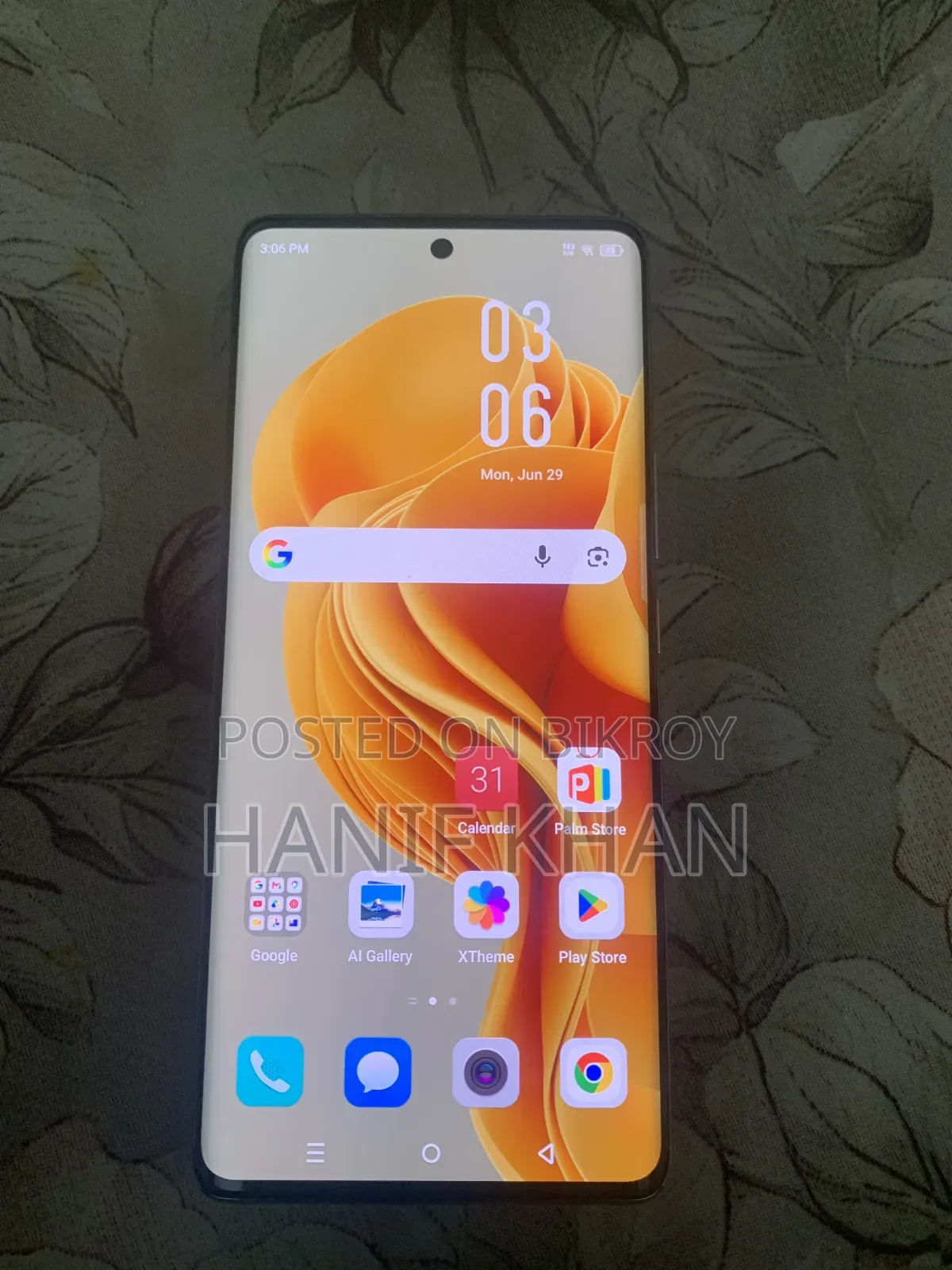 Infinix Zero 30 4G 256 GB Yellow