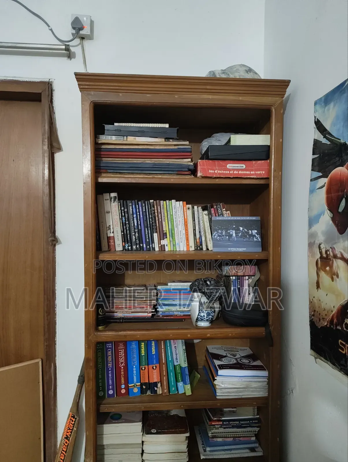 Solid Wood Bookshelf