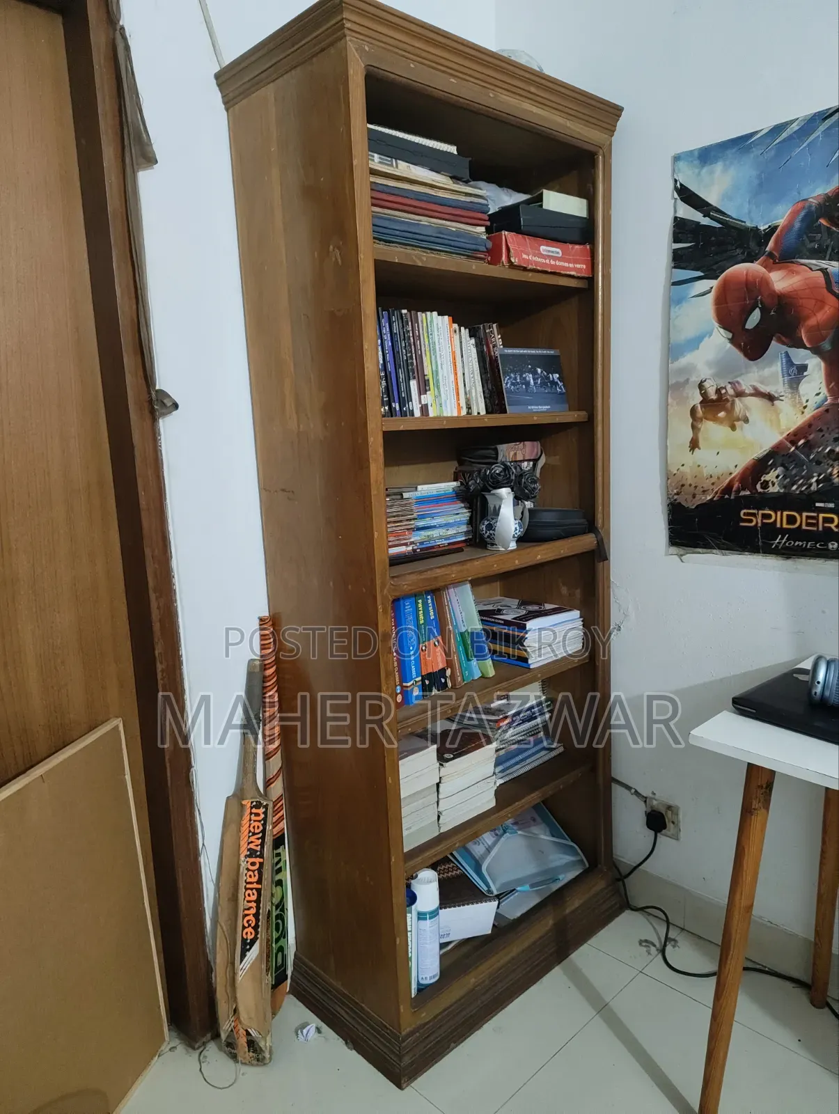 Solid Wood Bookshelf