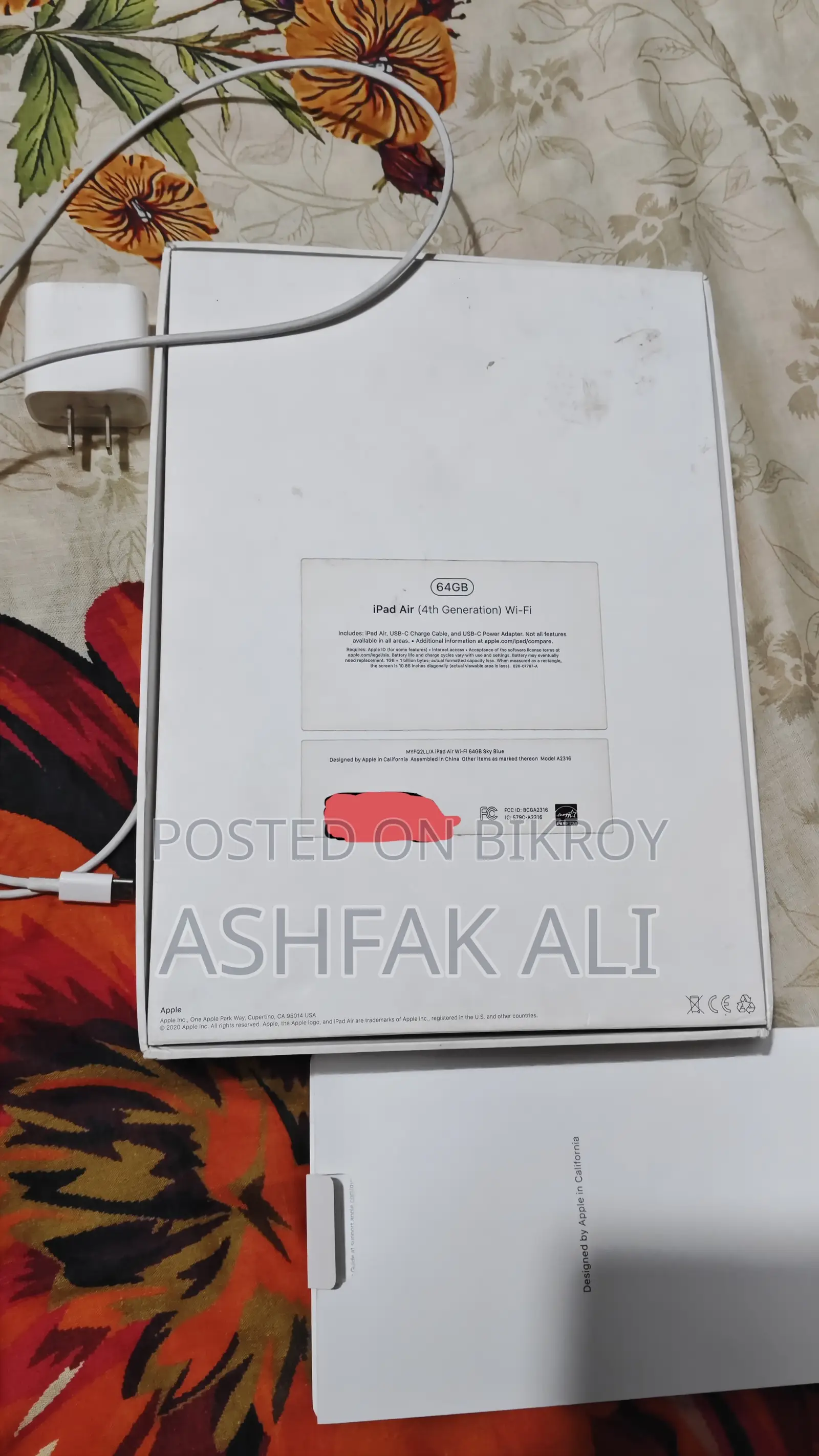 Apple iPad Air (2020) Wi-Fi 64 GB Blue