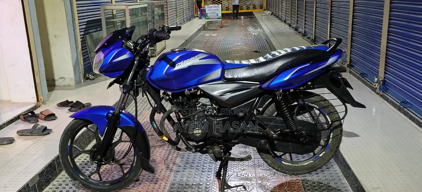 Bajaj Discover 110 2019 Blue