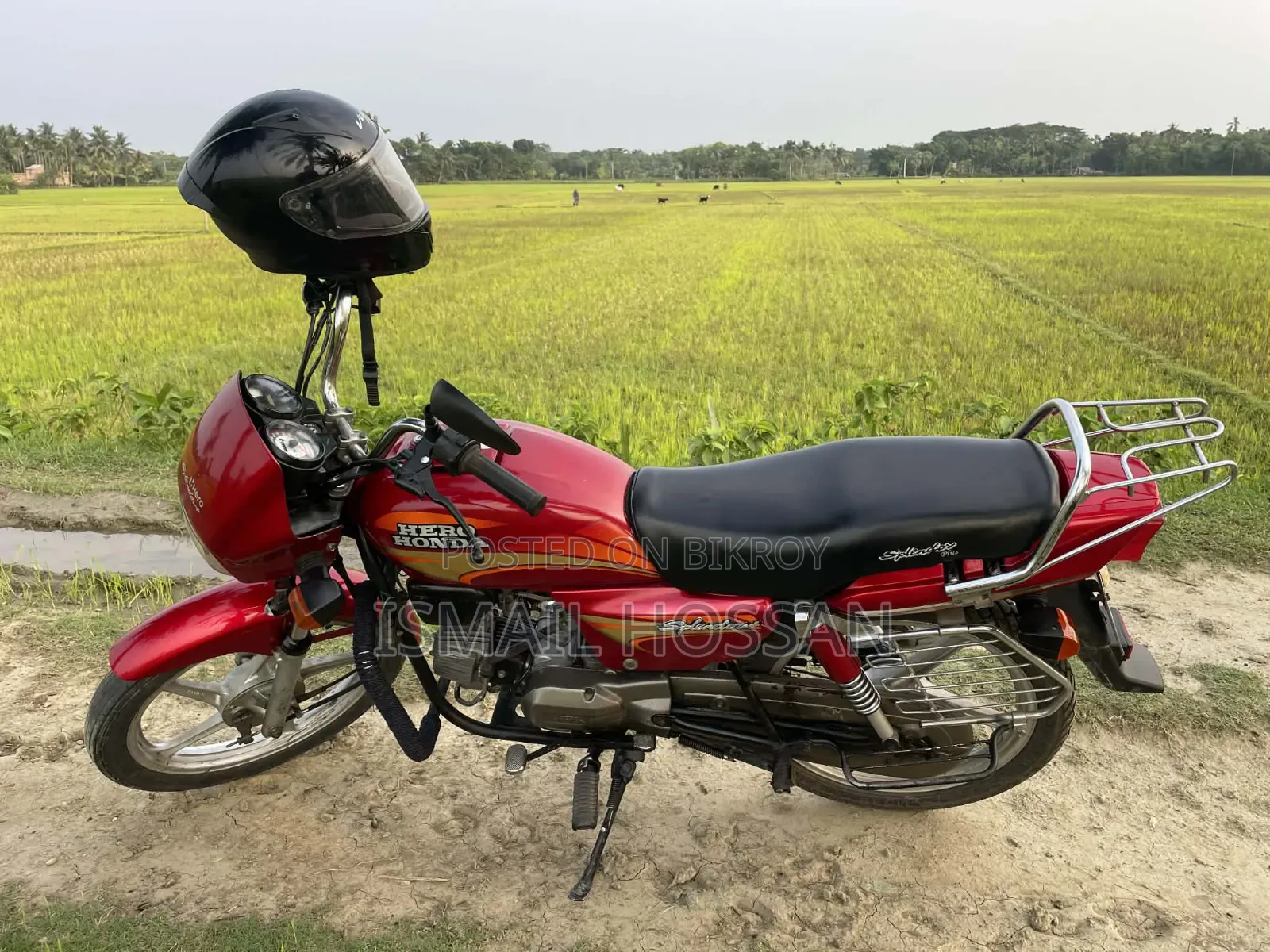হিরো স্প্লেন্ডার প্লাস ২০০৯ লাল