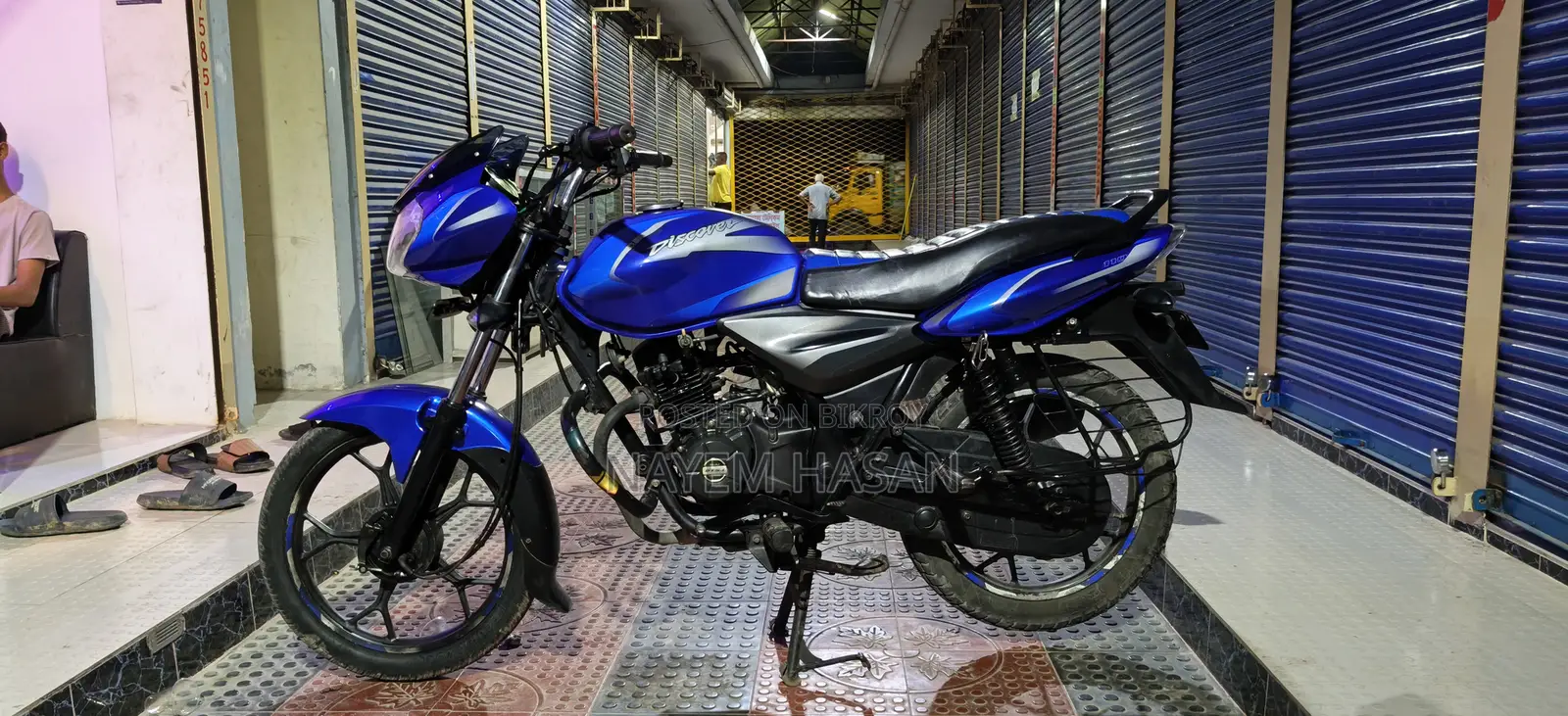 Bajaj Discover 110 2019 Blue