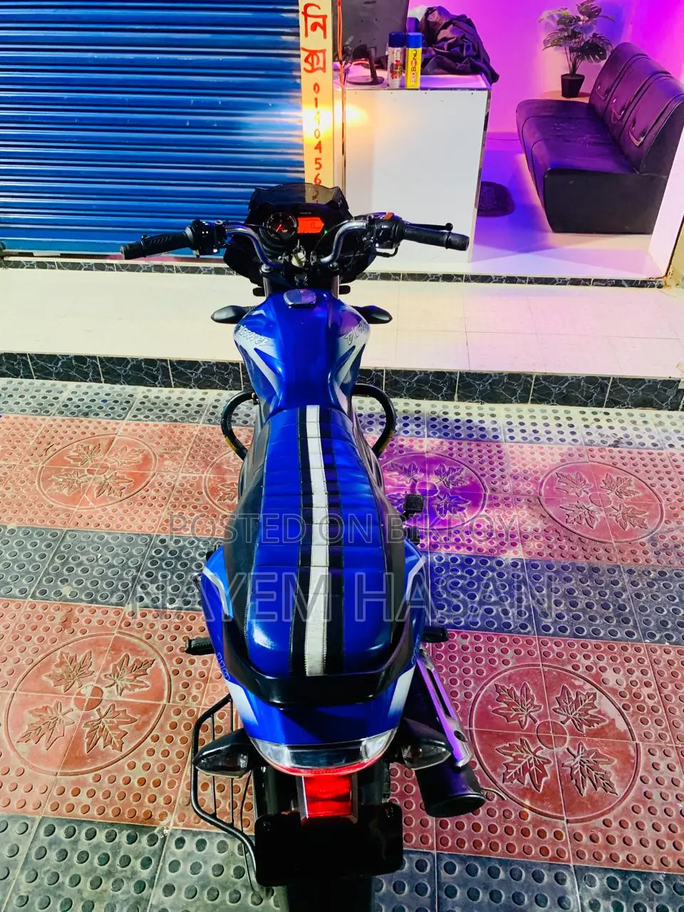 Bajaj Discover 110 2019 Blue