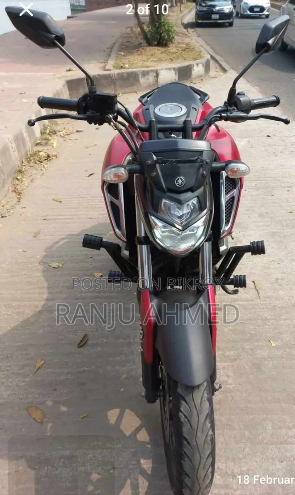 Yamaha FZ 2021 Red