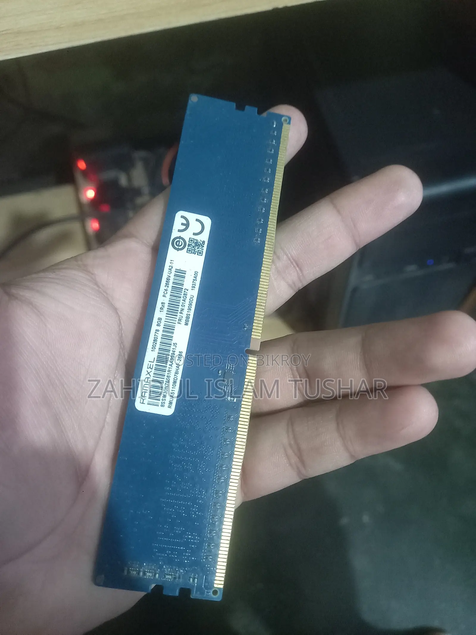 Defective DDR4 8GB RAM