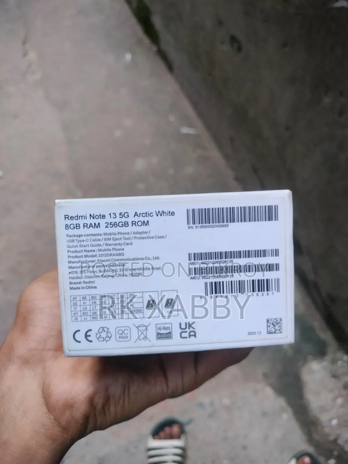 Xiaomi Redmi Note 13 Pro 5G 256 GB White