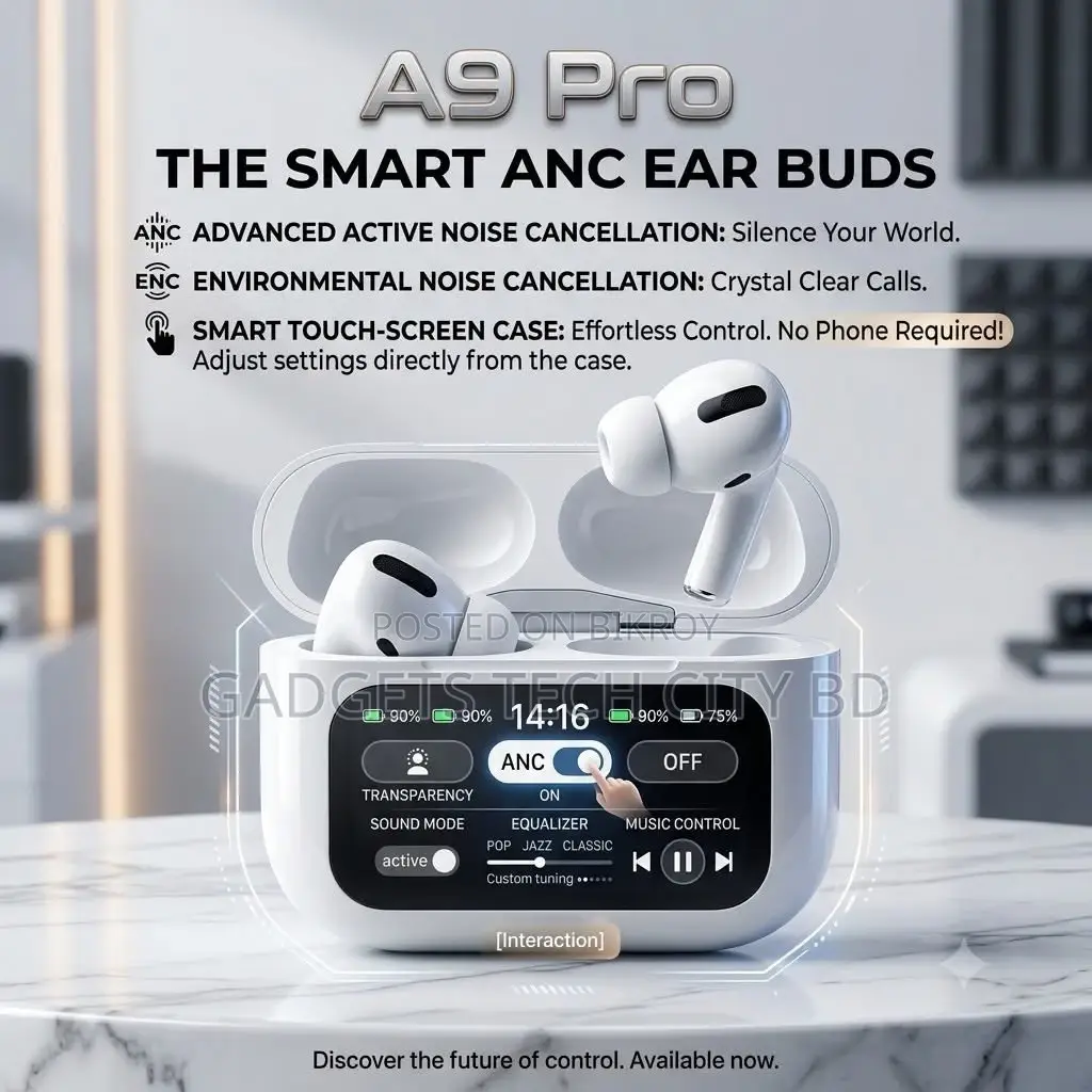 A9 Pro ANC Earbuds
