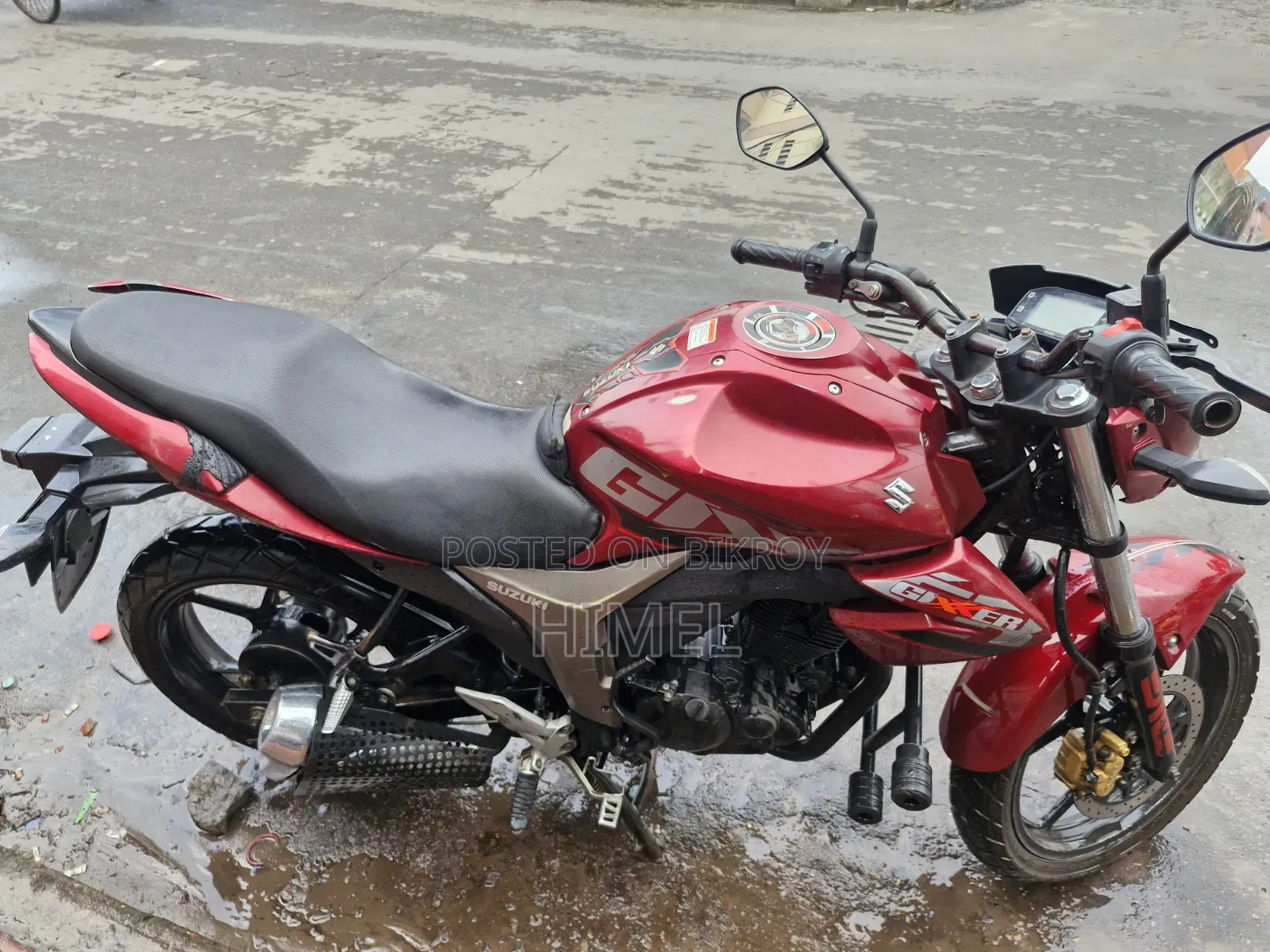 সুজুকি জিক্সার মনোটোন ২০২২ রেড