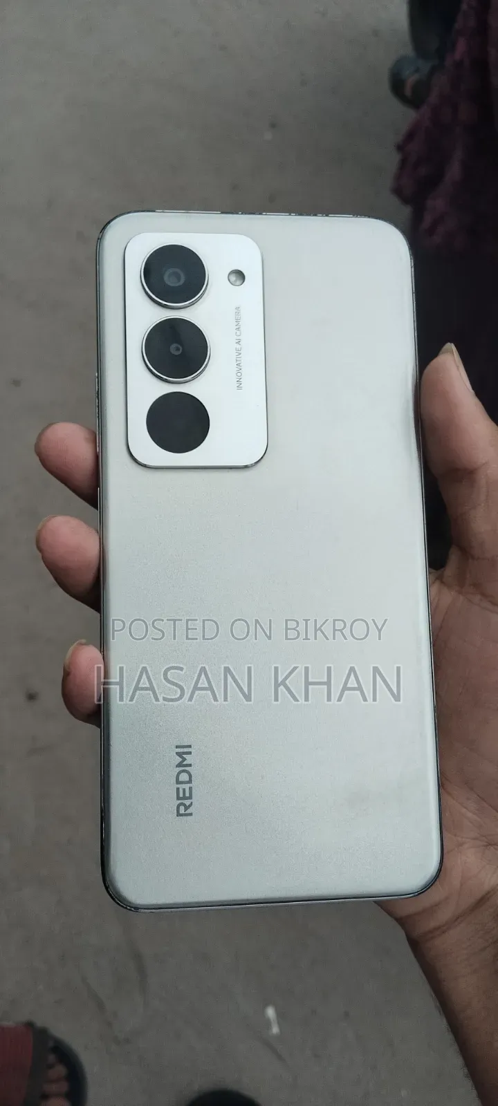 শাওমি রেডমি ১৫ ৫জি ২৫৬ জিবি হোয়াইট