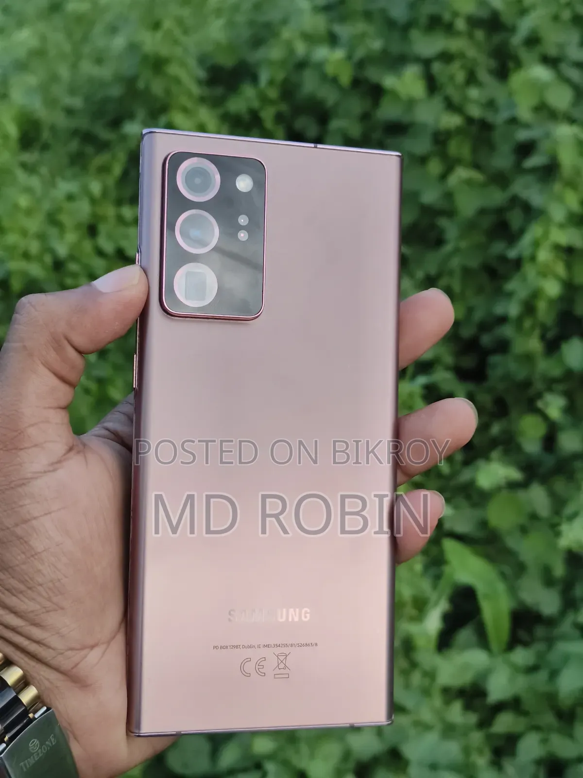 New Samsung Galaxy Note 20 Ultra 5G 256 GB Rose Gold