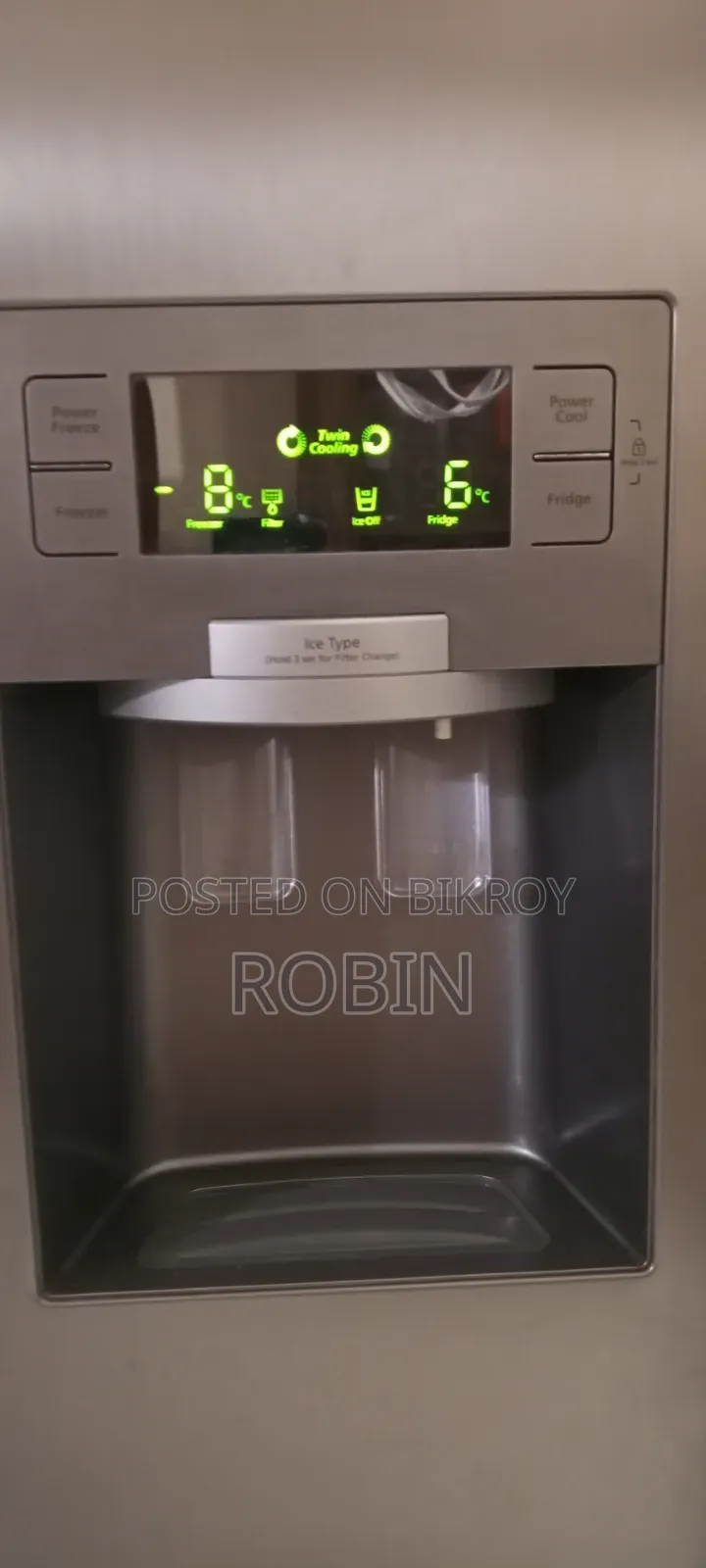 Samsung Side By Side Door 585 Litres Refrigerator