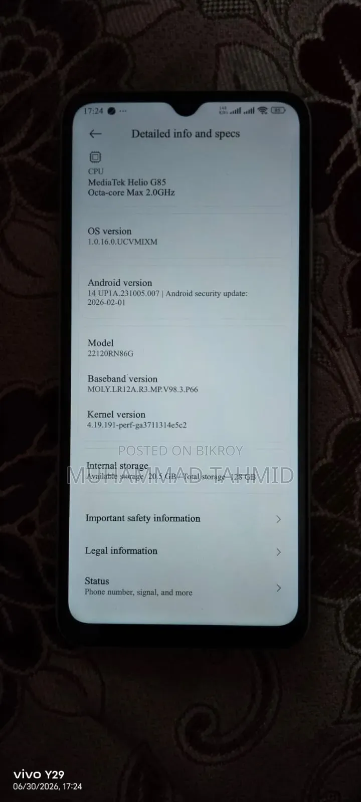Xiaomi Redmi 12C 128 GB