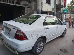 টয়োটা করোলা সেডান অটোমেটিক ২০০৪ সাদা