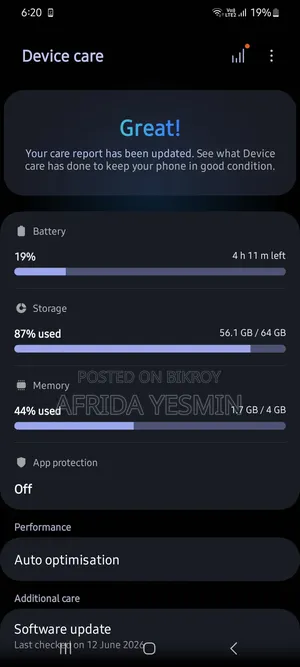 Samsung Galaxy A22 64 GB Purple