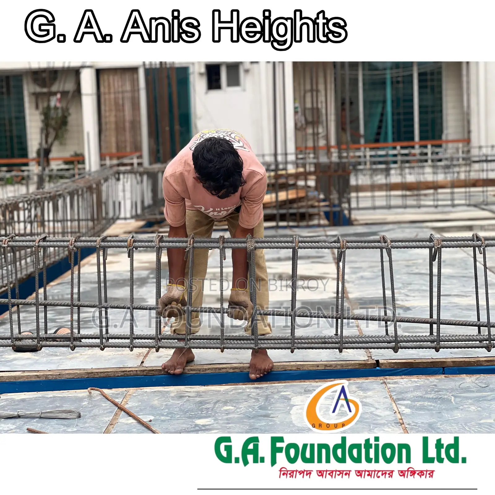 3-Bedroom Apartment in G. A. Anis Heights, Mirpur for Sale