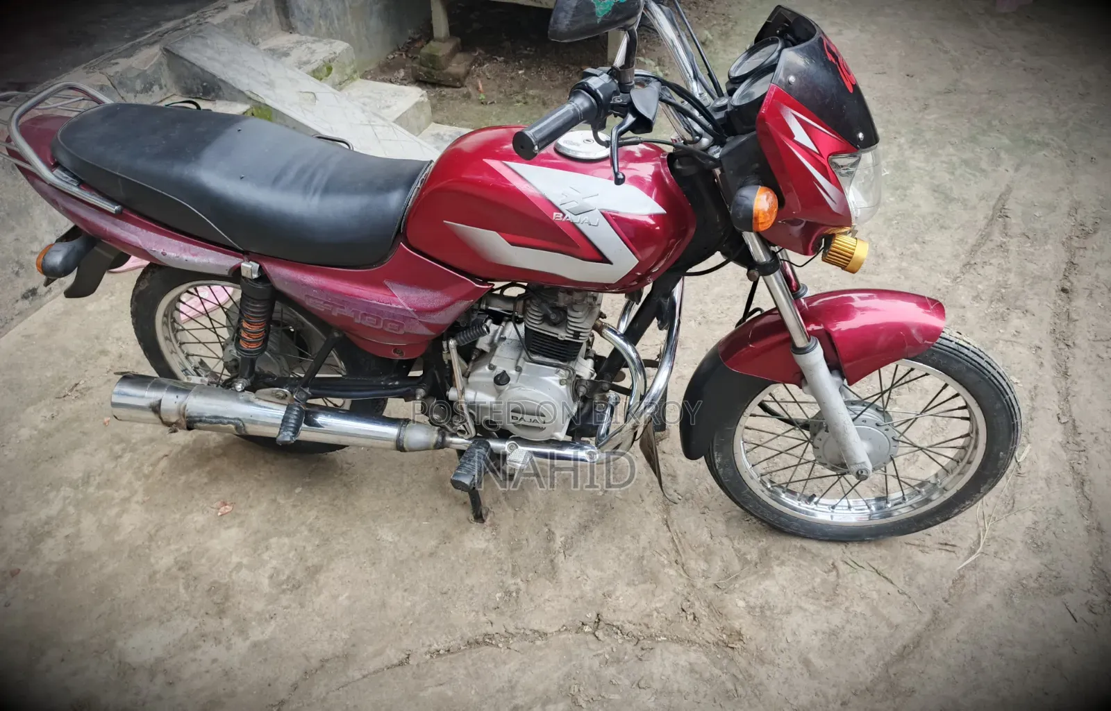 Bajaj CT 100 2013 Red