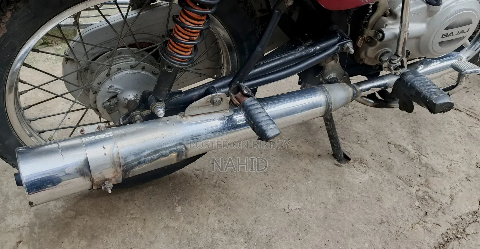 Bajaj CT 100 2013 Red