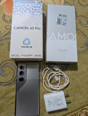 Tecno Camon 40 Pro 4G 256 GB Silver