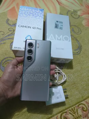 Tecno Camon 40 Pro 4G 256 GB Silver
