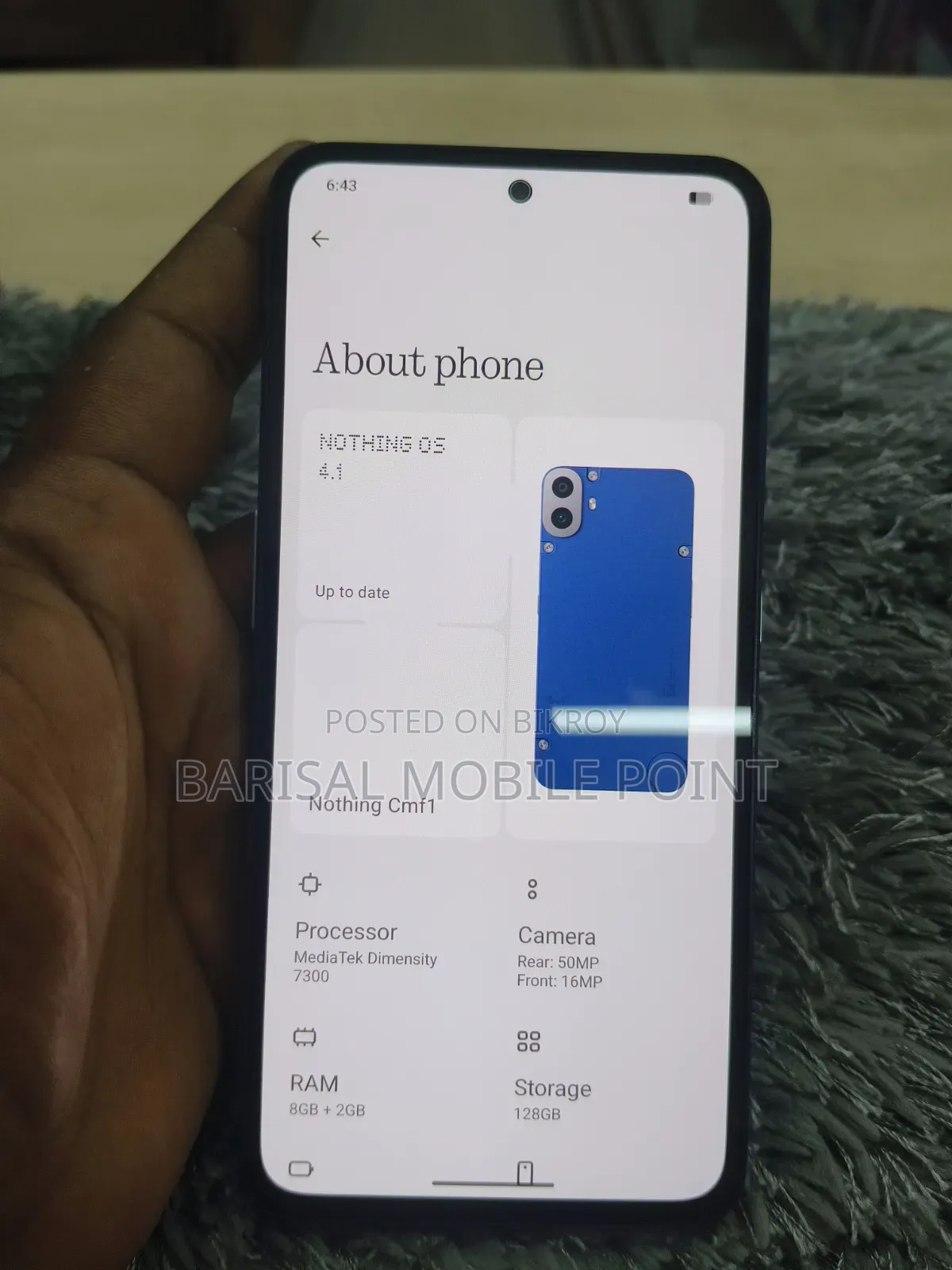Nothing Phone CMF Phone 1 128 GB Blue