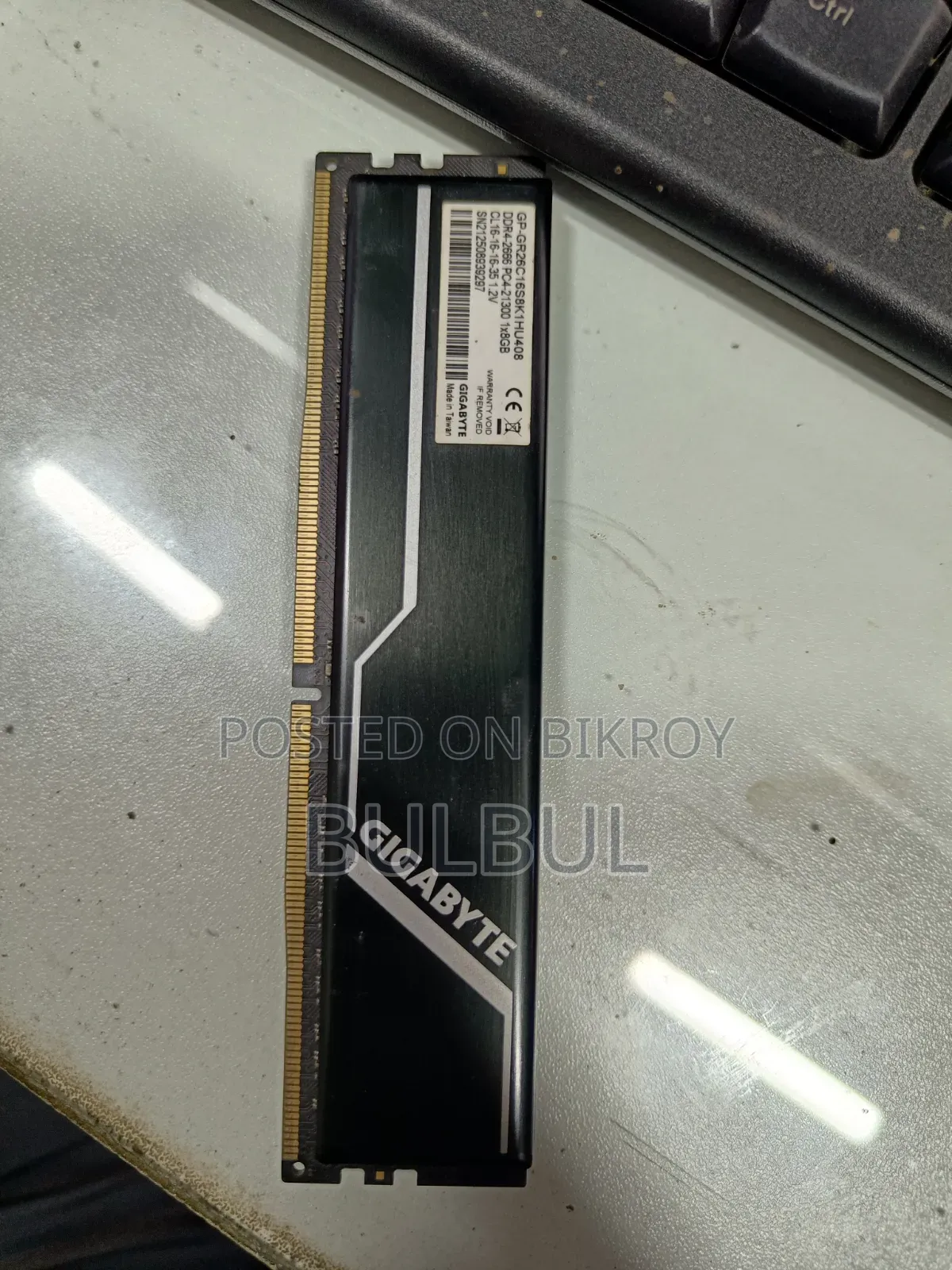 Gigabyte 8gb Ddr4 2666mhz Ram
