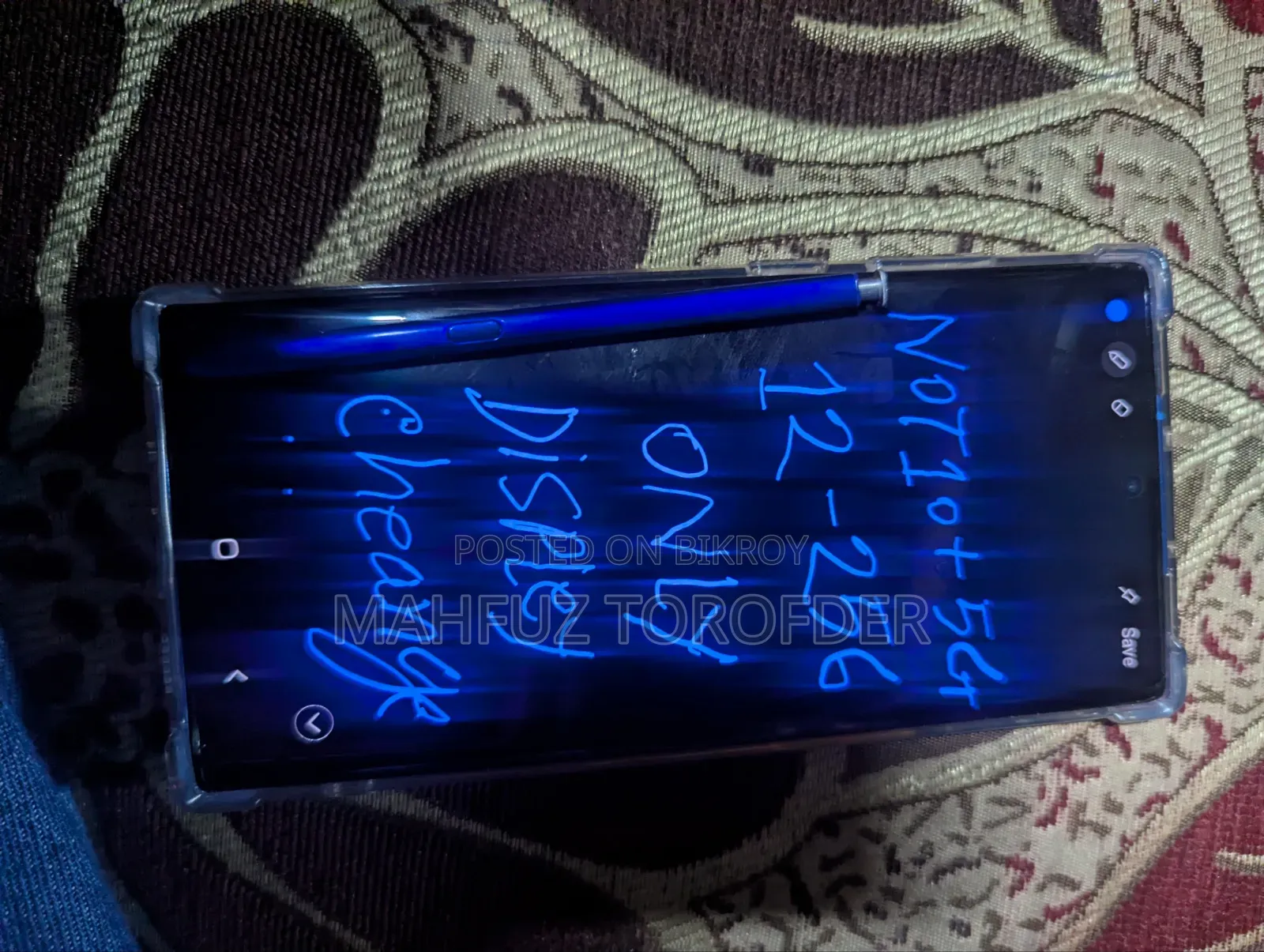 Samsung Galaxy Note 10 Plus 5G 256 GB Blue