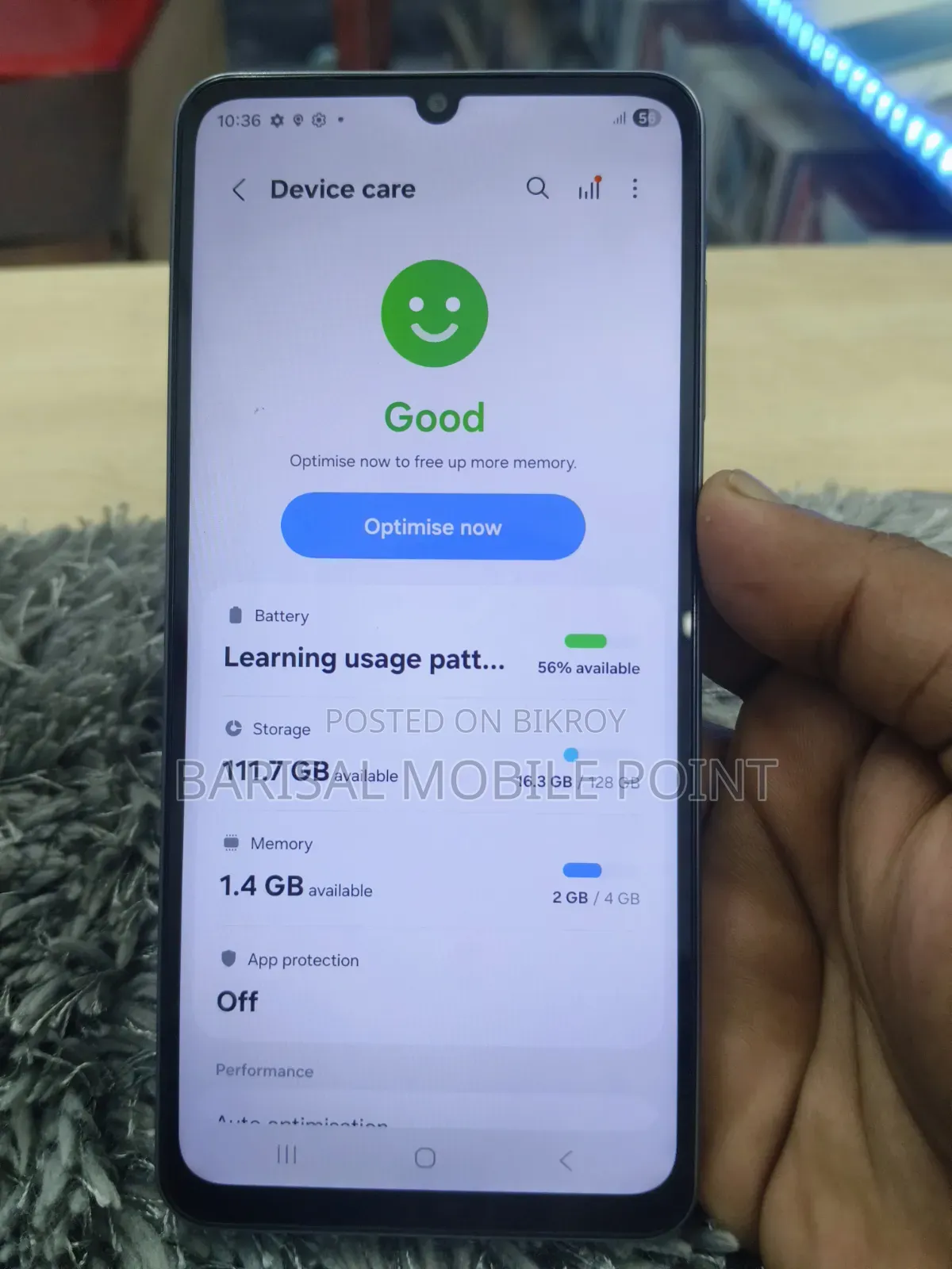 Samsung Galaxy M06 5G 128 GB Gray