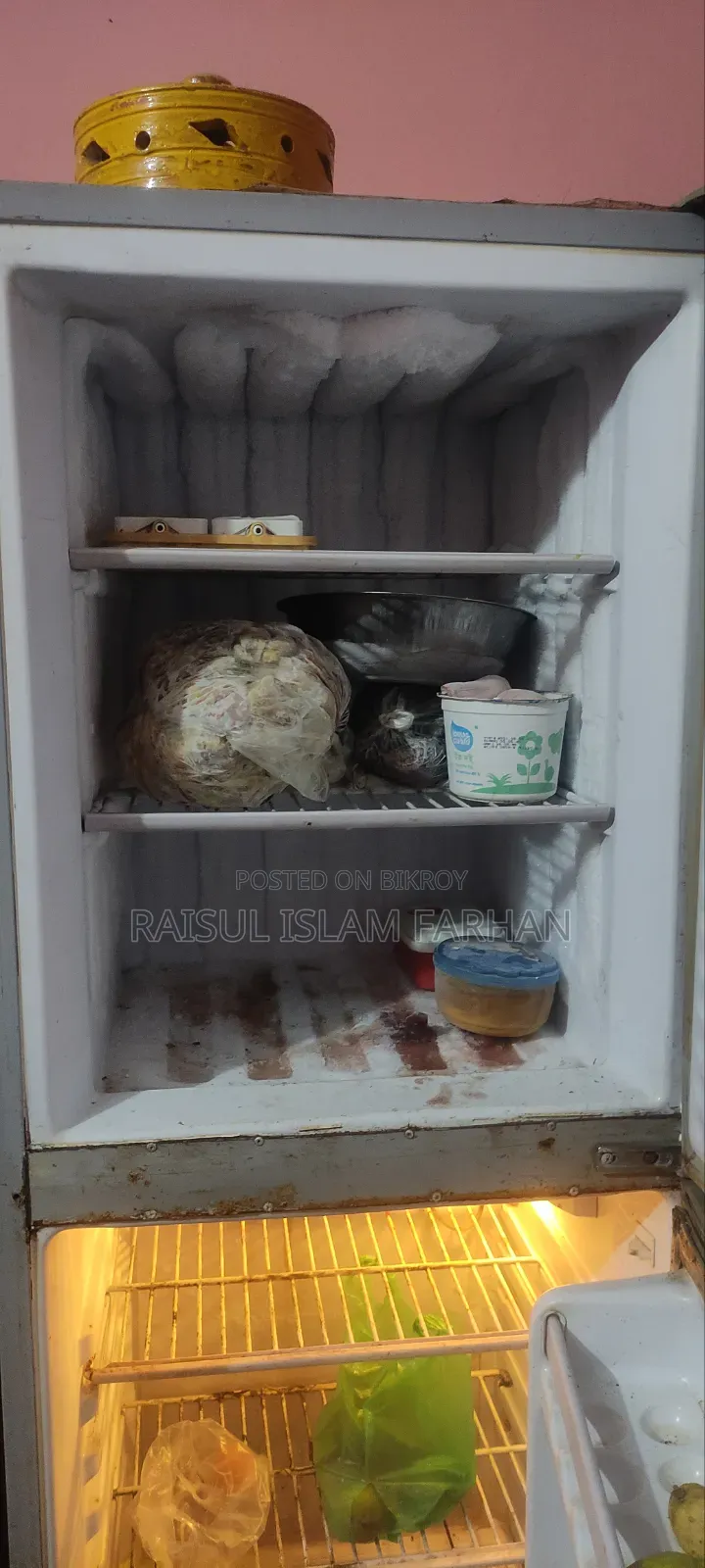 ওয়ালটন বড় ফ্রিজ বিক্রয়(ফ্রেশ কন্ডিশন)