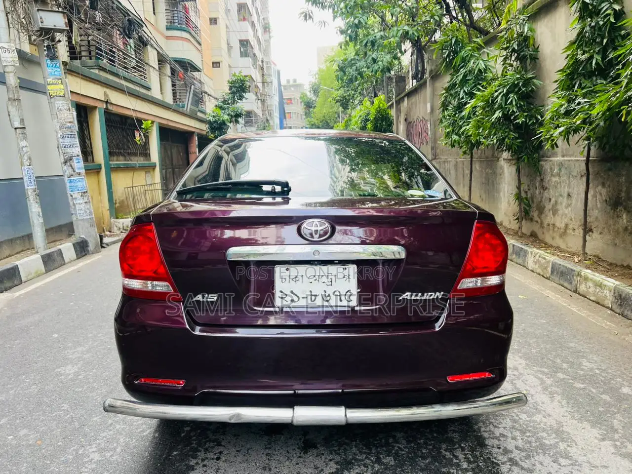 Toyota Allion 2006 Maroon