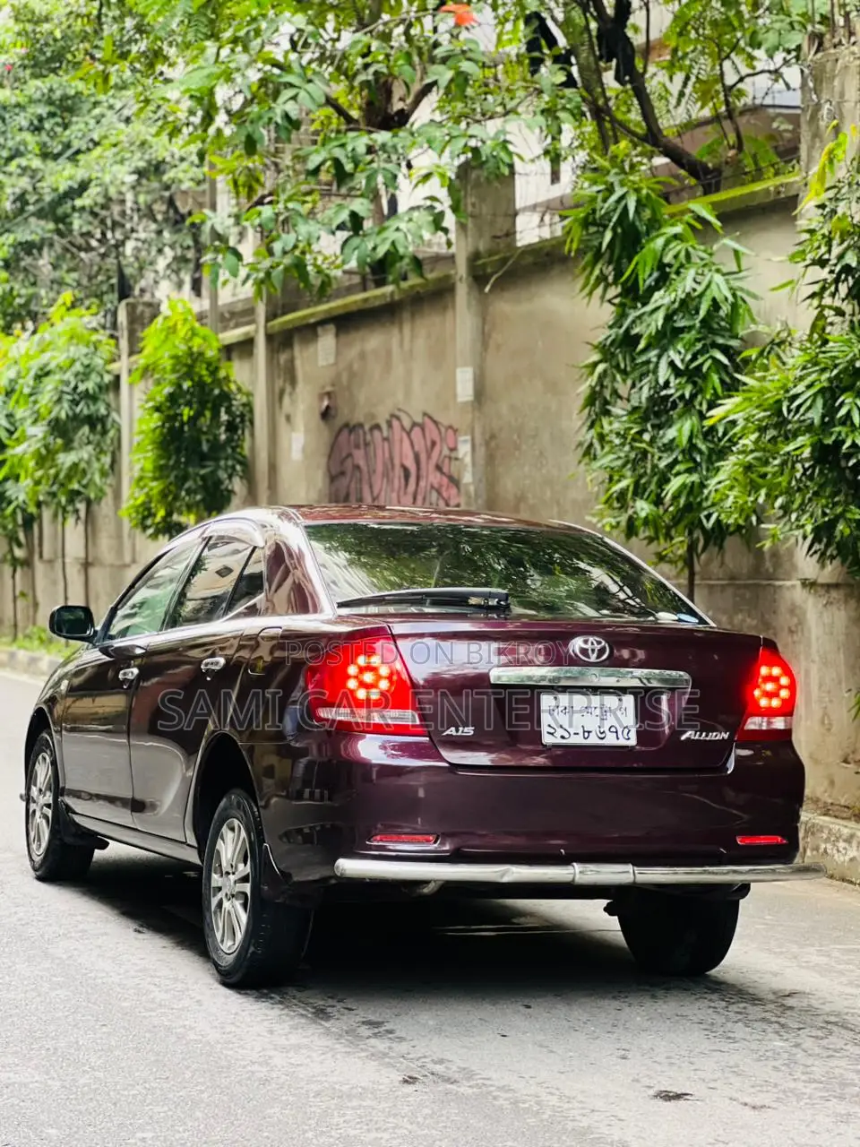 Toyota Allion 2006 Maroon