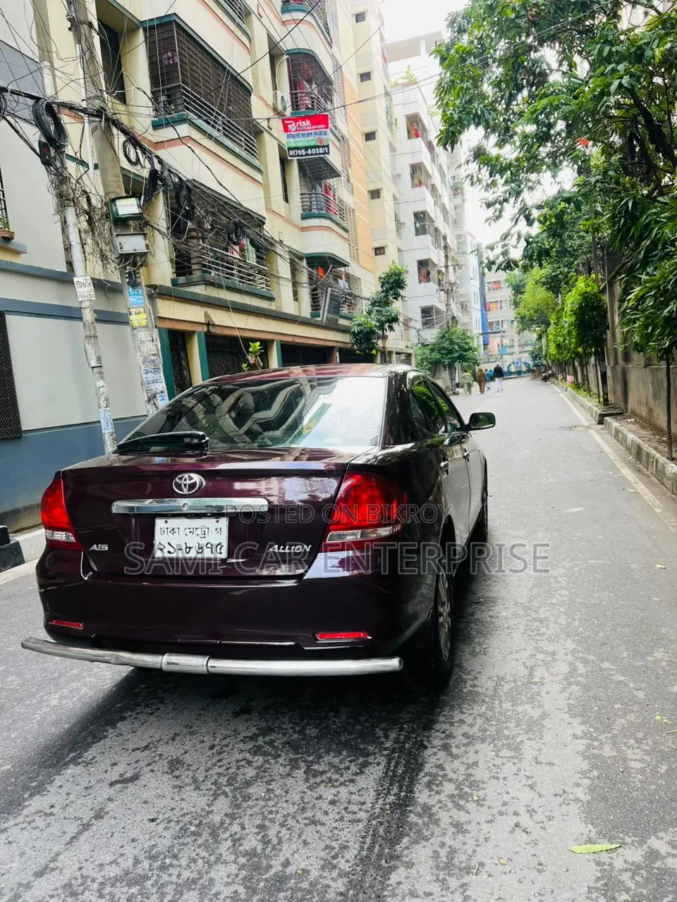 Toyota Allion 2006 Maroon