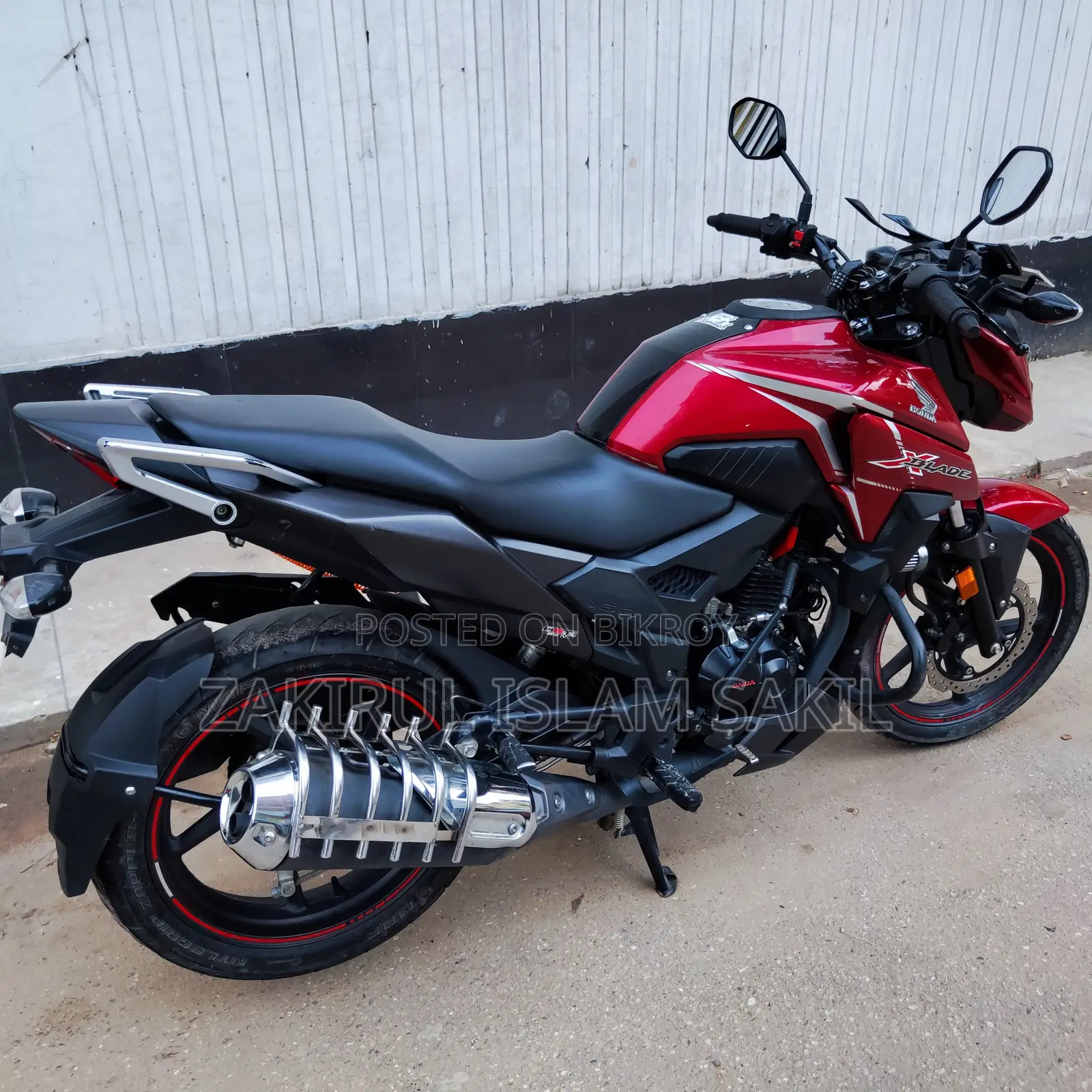 Honda X-Blade 160 2023 Red