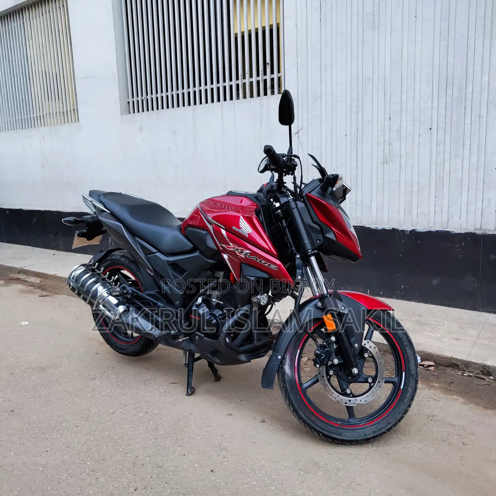 Honda X-Blade 160 2023 Red